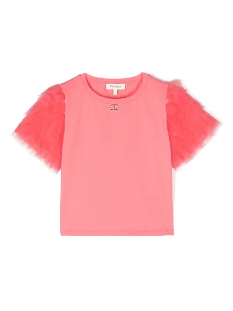 TWINSET Kids ruffle-detail T-shirt