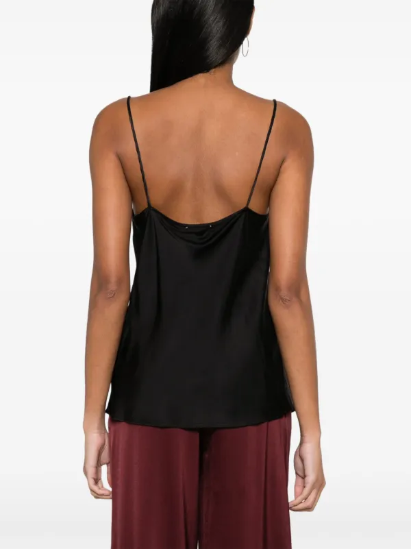 Silk top spaghetti strap shop