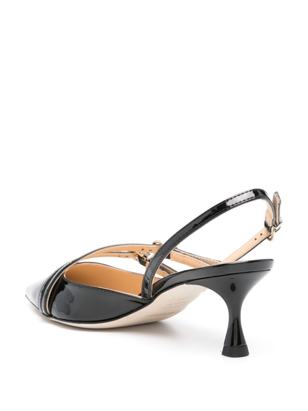 Shop Semicouture 30mm Patent Leather Pumps In Black