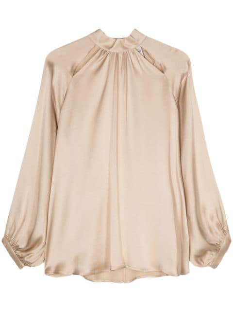 Semicouture Jazmin Envers crepe blouse