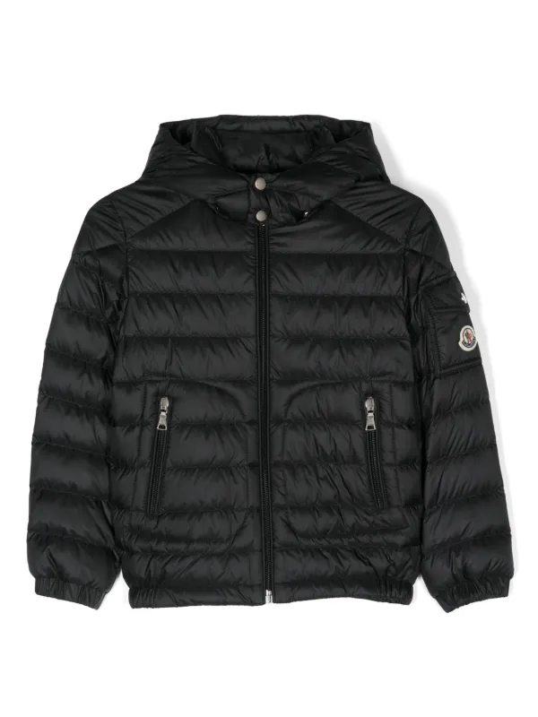 Moncler Enfant Lauros Hooded Padded Jacket Black FARFETCH HK