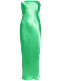BEC + BRIDGE Moon Dance satin strapless dress - Green