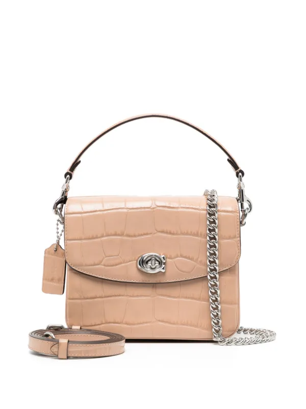 coach silver crossbody bag