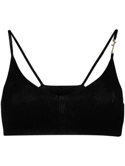 Jacquemus Le Bandeau Pralu knit bralette