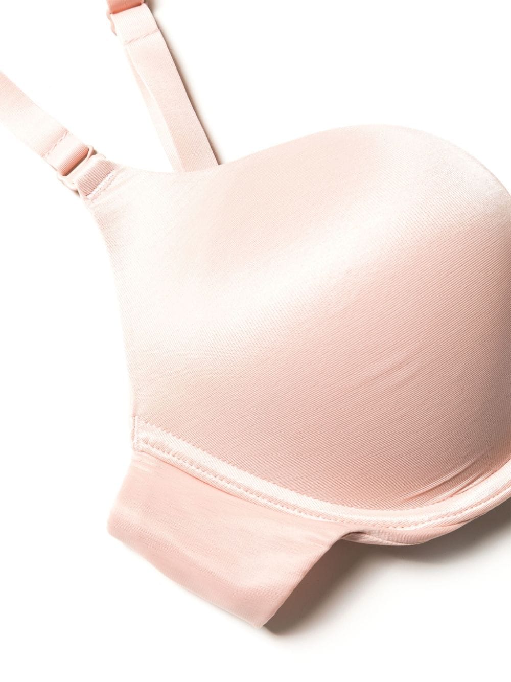 Shop Wolford Sheer Touch Push-up Bra In Pink