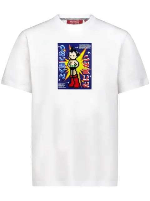 Mostly Heard Rarely Seen 8-Bit Astro Cover cotton T-shirt