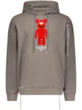 Mostly Heard Rarely Seen 8-Bit Tickle Me hoodie - Grey