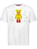 Mostly Heard Rarely Seen 8-Bit streets chose me 8-bit appliqué cotton t-shirt - White