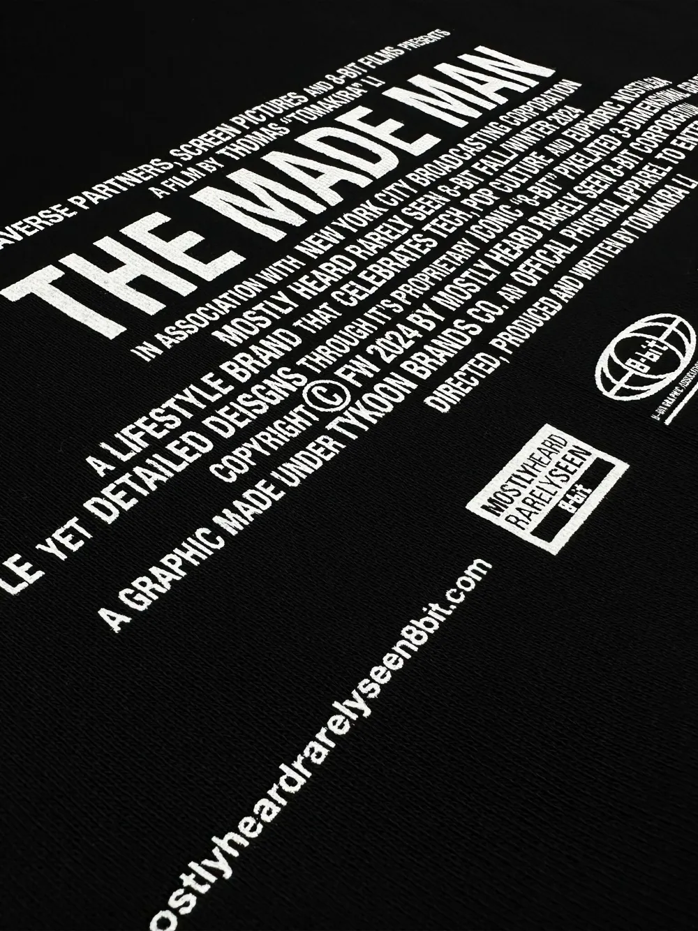 Mostly Heard Rarely Seen 8-Bit The G Fathers hoodie Zwart