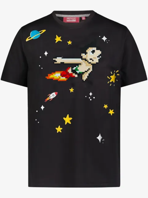 Mostly Heard Rarely Seen 8-Bit Astro Boy T-Shirt mit 8-Bit-Applikation