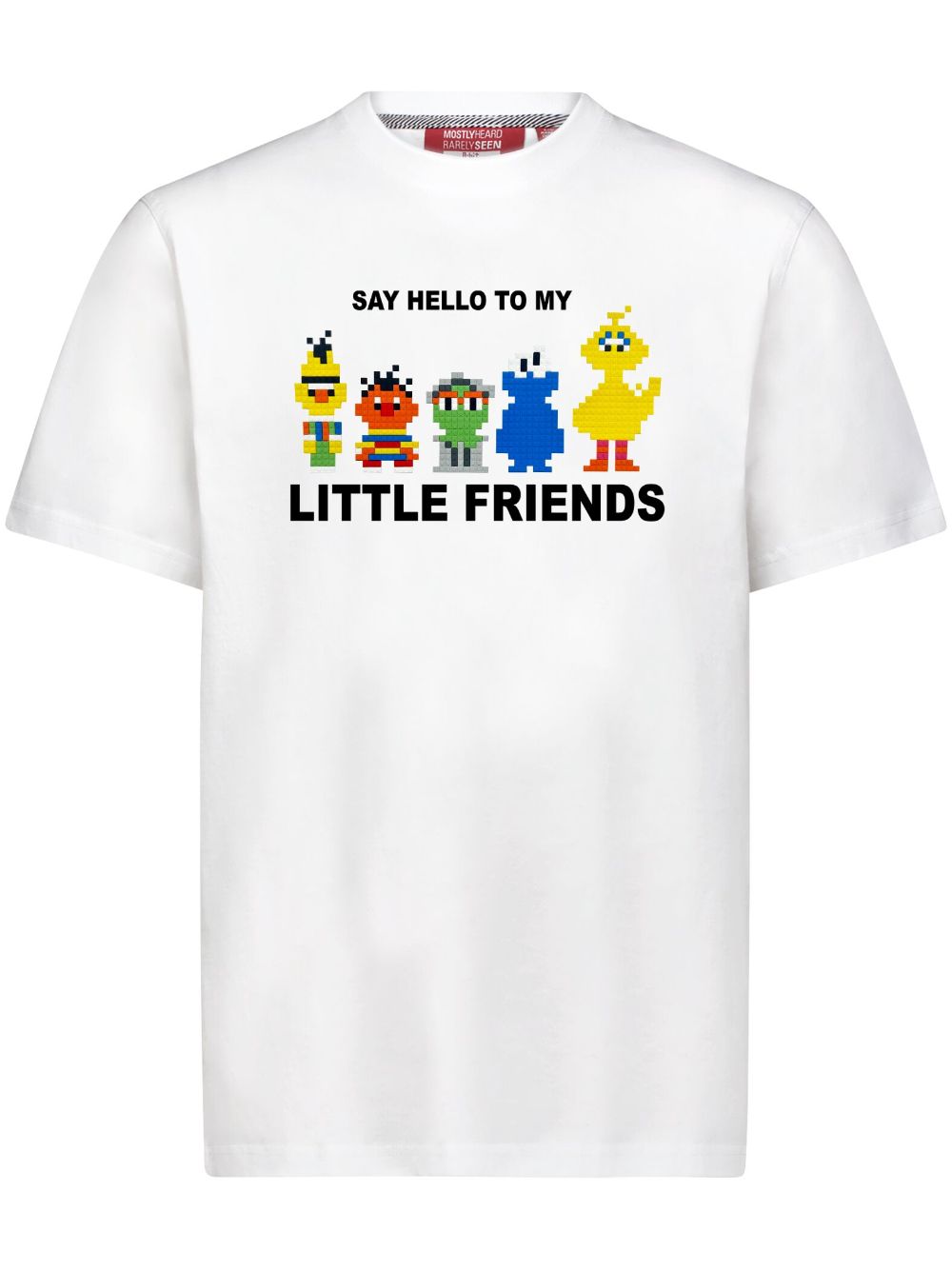 Mostly Heard Rarely Seen 8-Bit Little Friends T-shirt Wit