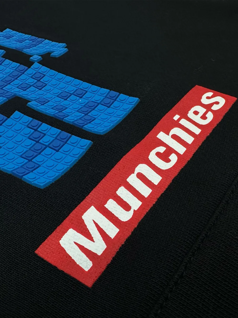 Mostly Heard Rarely Seen 8-Bit Hoodie met print Zwart