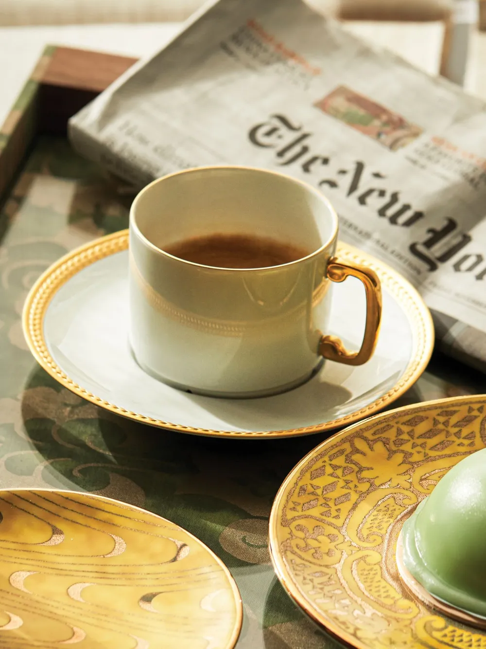 L'Objet Soie Tressée cups (set of two) | Tea & Coffee | Image 2