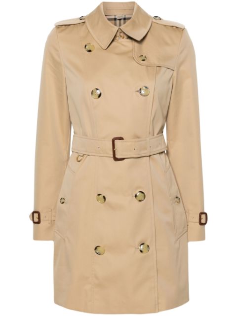 Affordable Burberry double-breasted trench coat Women