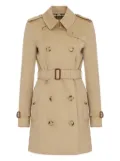 Burberry double-breasted trench coat - Neutrals
