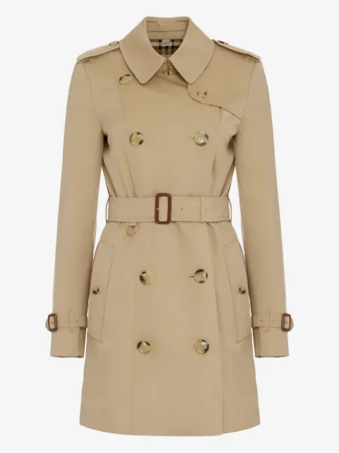 Burberry gabardina con doble botonadura