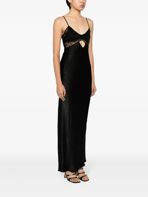BEC + BRIDGE Nora Layered Maxi Dress | Black | FARFETCH