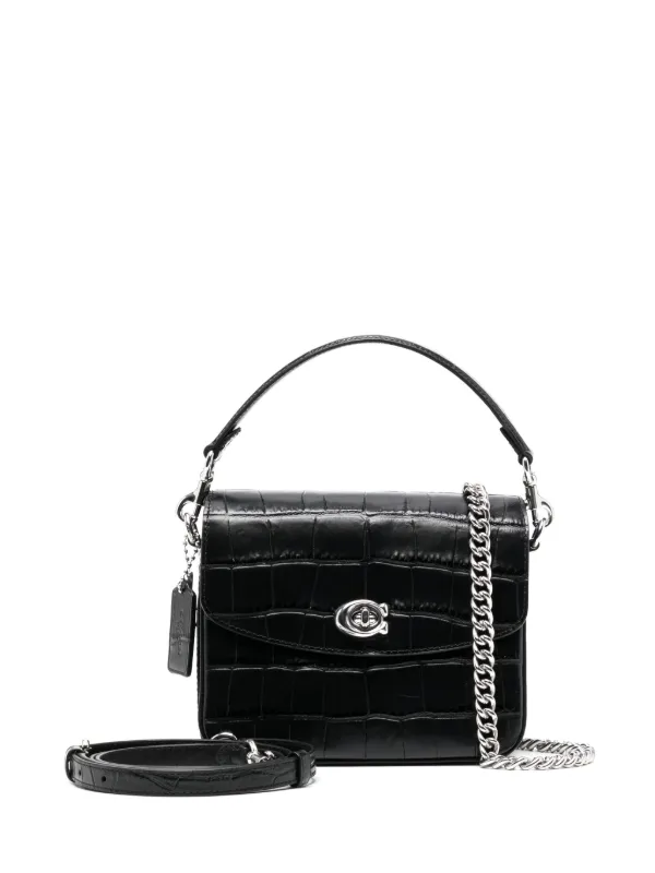 coach embossed crossbody