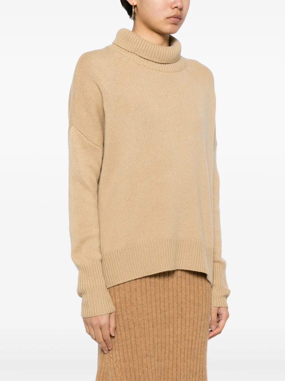 Shop Lisa Yang Heidi Cashmere Jumper In Brown