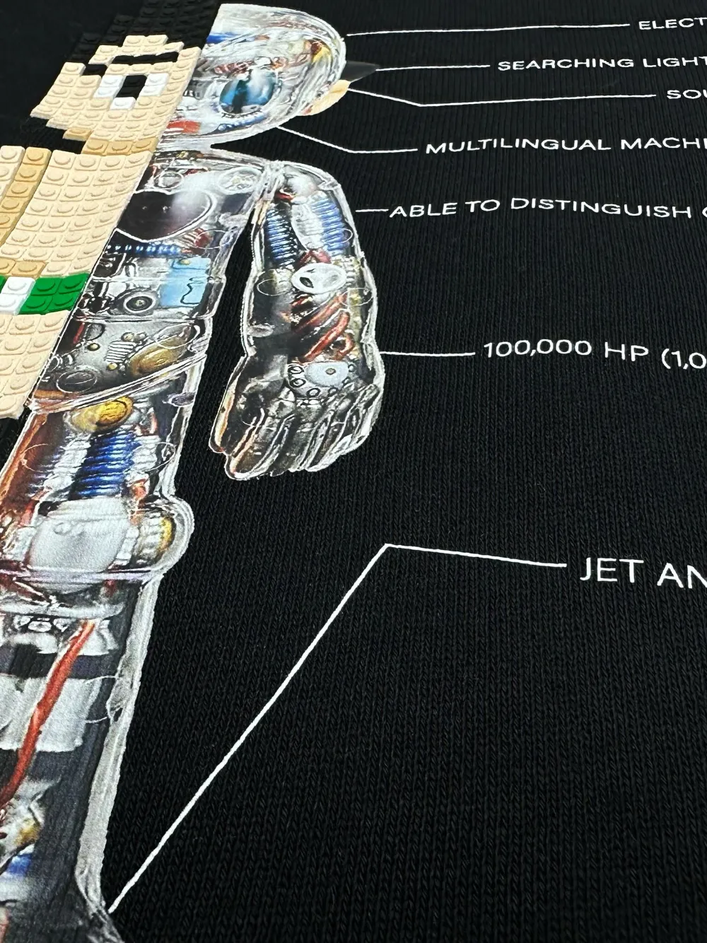 Mostly Heard Rarely Seen 8-Bit Felpa Astro Interior con cappuccio | Abbigliamento | Image 4