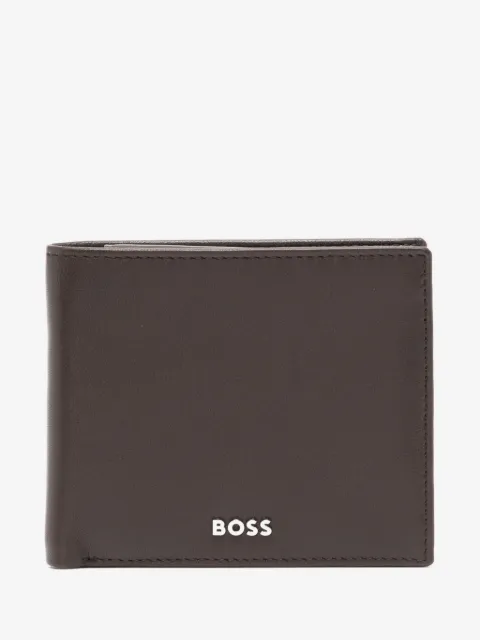 BOSS cartera con placa del logo