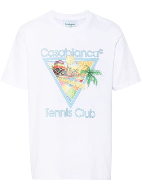 Casablanca t-shirt à imprimé graphique