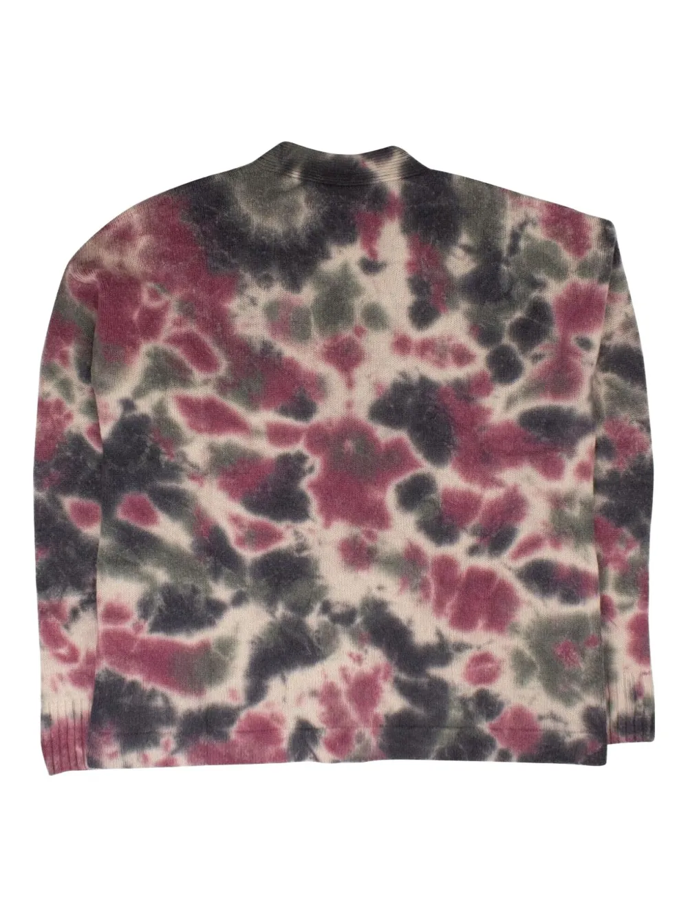 AMIRI Stadium Tie-dye "Multicolour" cardigan Beige