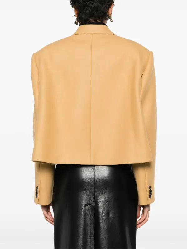 【関税込み】KHAITE REGGIE JACKET Reggie oversized satin bomber jacket in black - Khaite