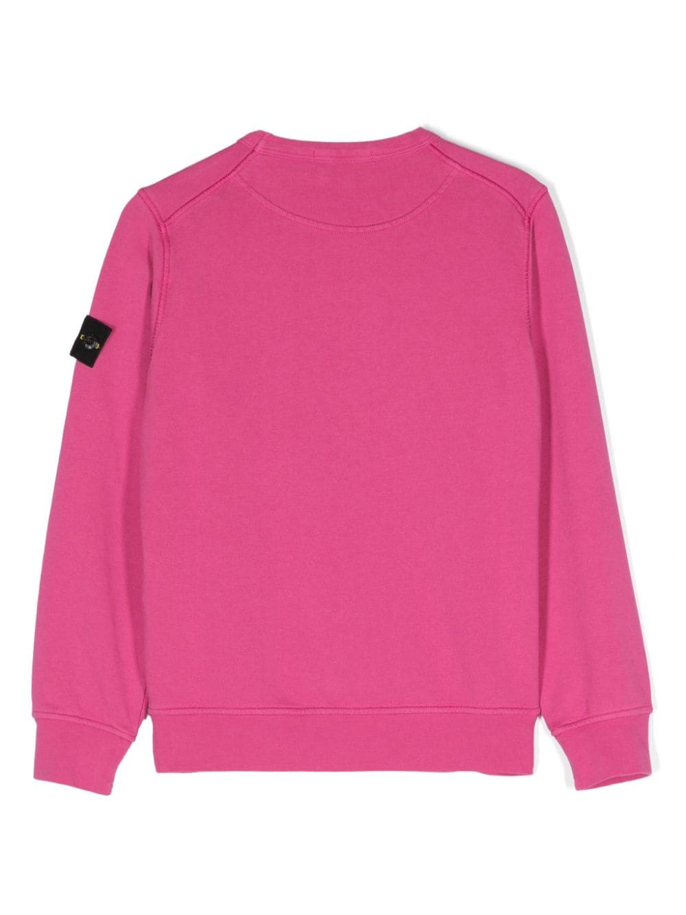 Stone Island Junior Sweater met Compass-logopatroon - Roze