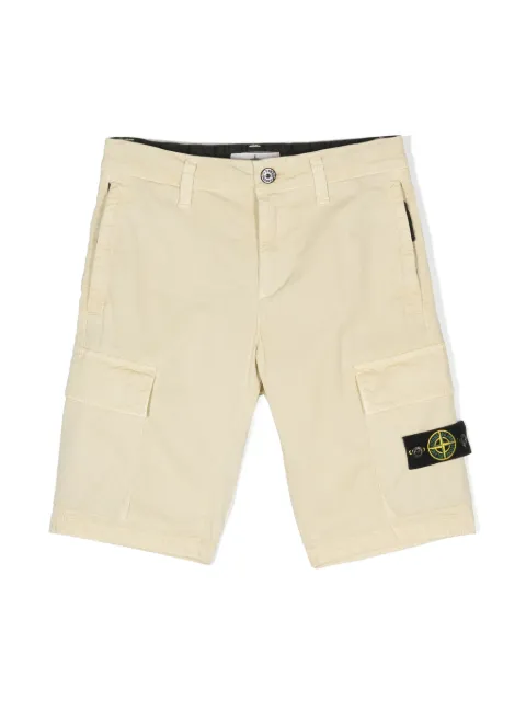 Stone Island Junior shorts cargo con motivo Compass