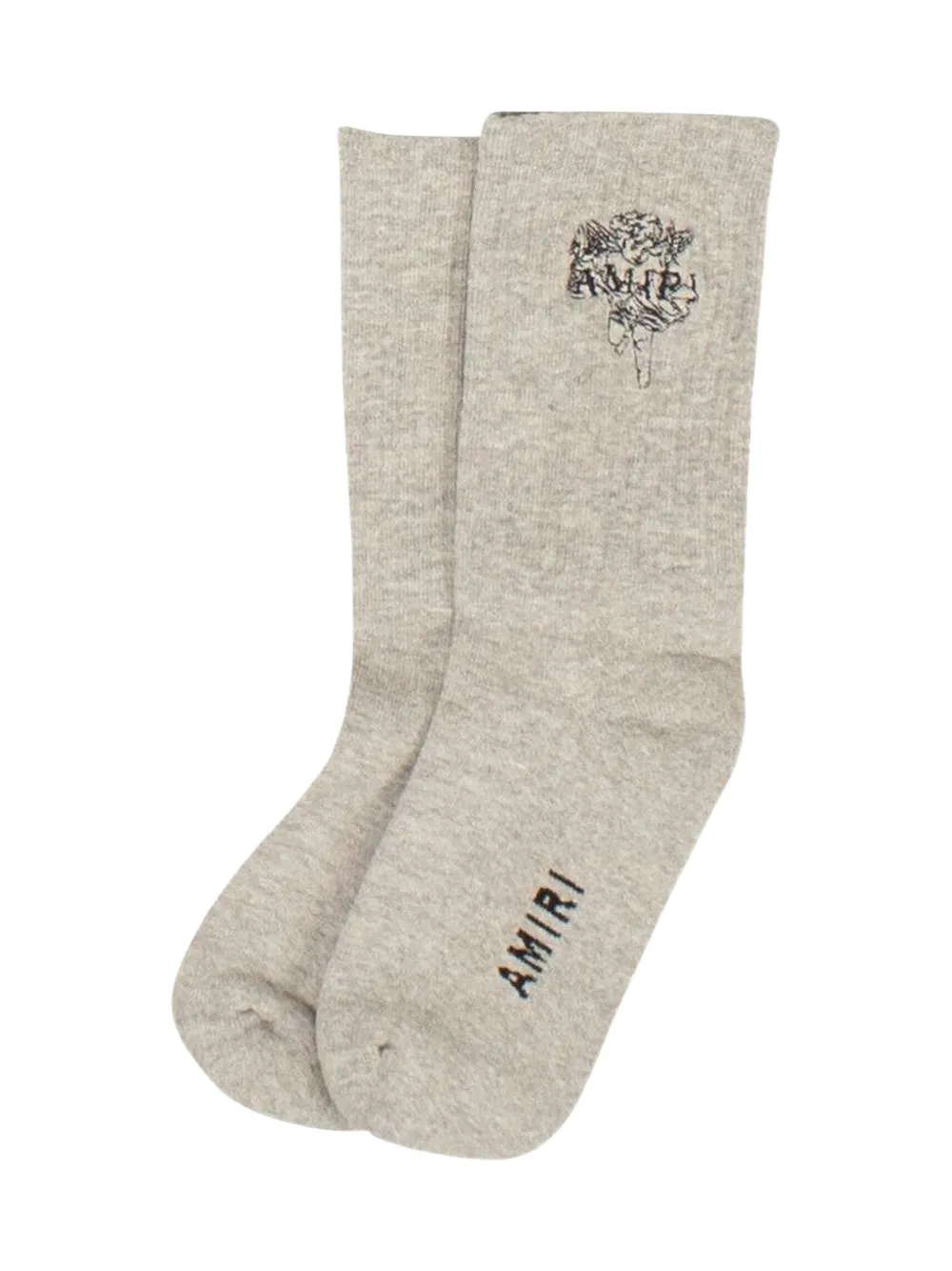  Amiri Cherub Socks - Grey 
