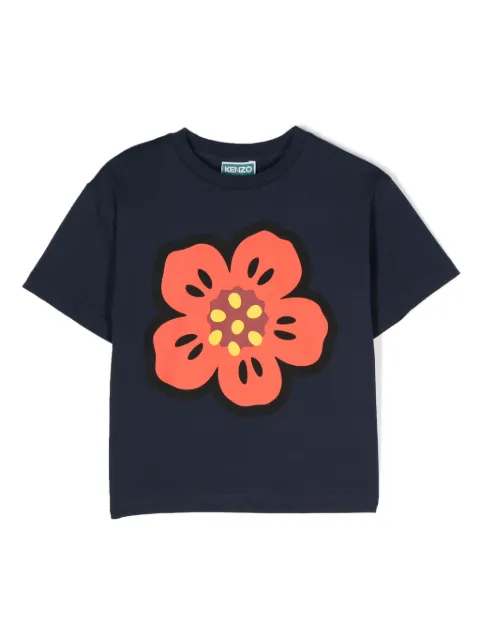 Kenzo Kids Boke Flower cotton T-shirt