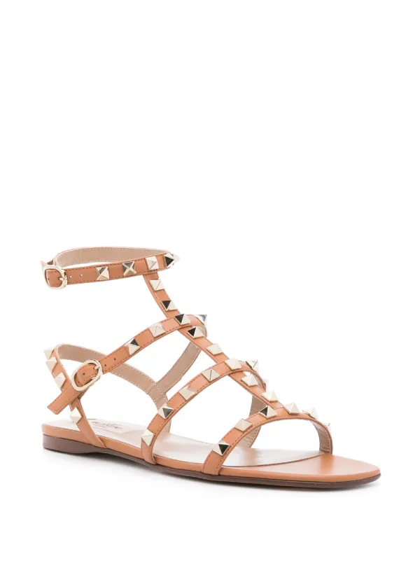 Valentino rockstud hot sale caged sandals