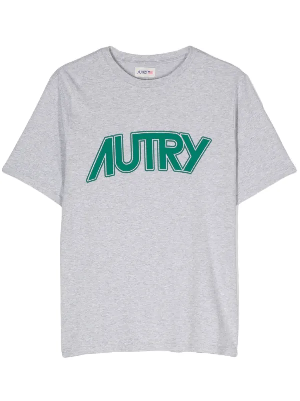 AUTRY Tシャツ グレー Autry ロゴ Tシャツ | グレー | FARFETCH JP