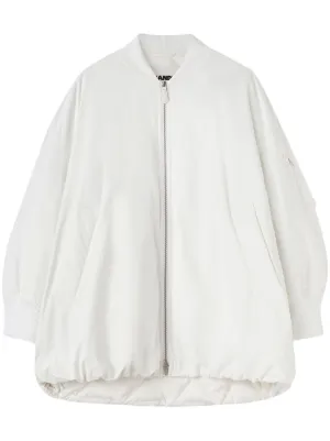JIL SANDER ジルサンダー　ボンバージャケット　ブルゾン　白　XS JIL SANDER ジルサンダー ボンバージャケット ブルゾン 白 XS JIL
