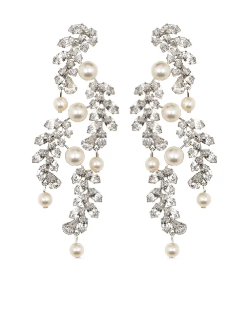 Boucles d'oreilles Wisteria à ornements en cristal - Jennifer Behr - Modalova