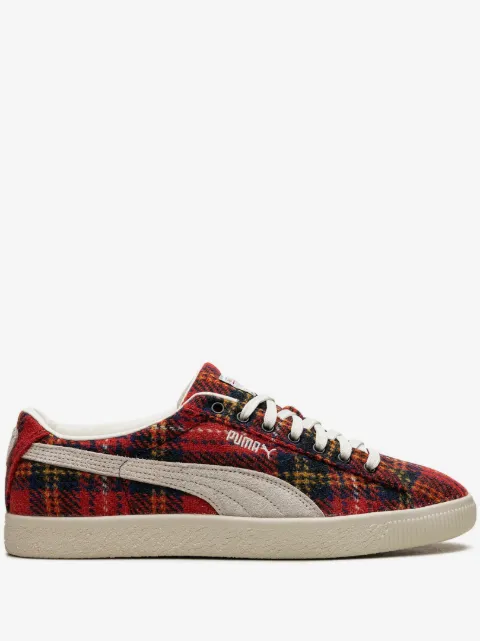 PUMA VTG Harris Tweed "Frosted Ivory/Red" スエード スニーカー