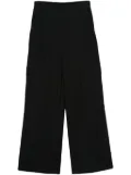 Harris Wharf London straight-leg cargo trousers - Black