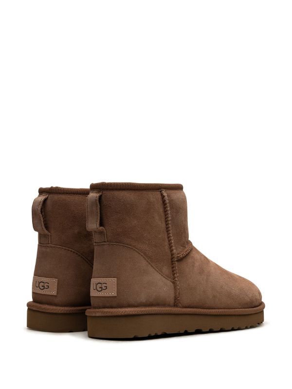 UGG Classic Mini II Shearling Ankle Boots - Farfetch