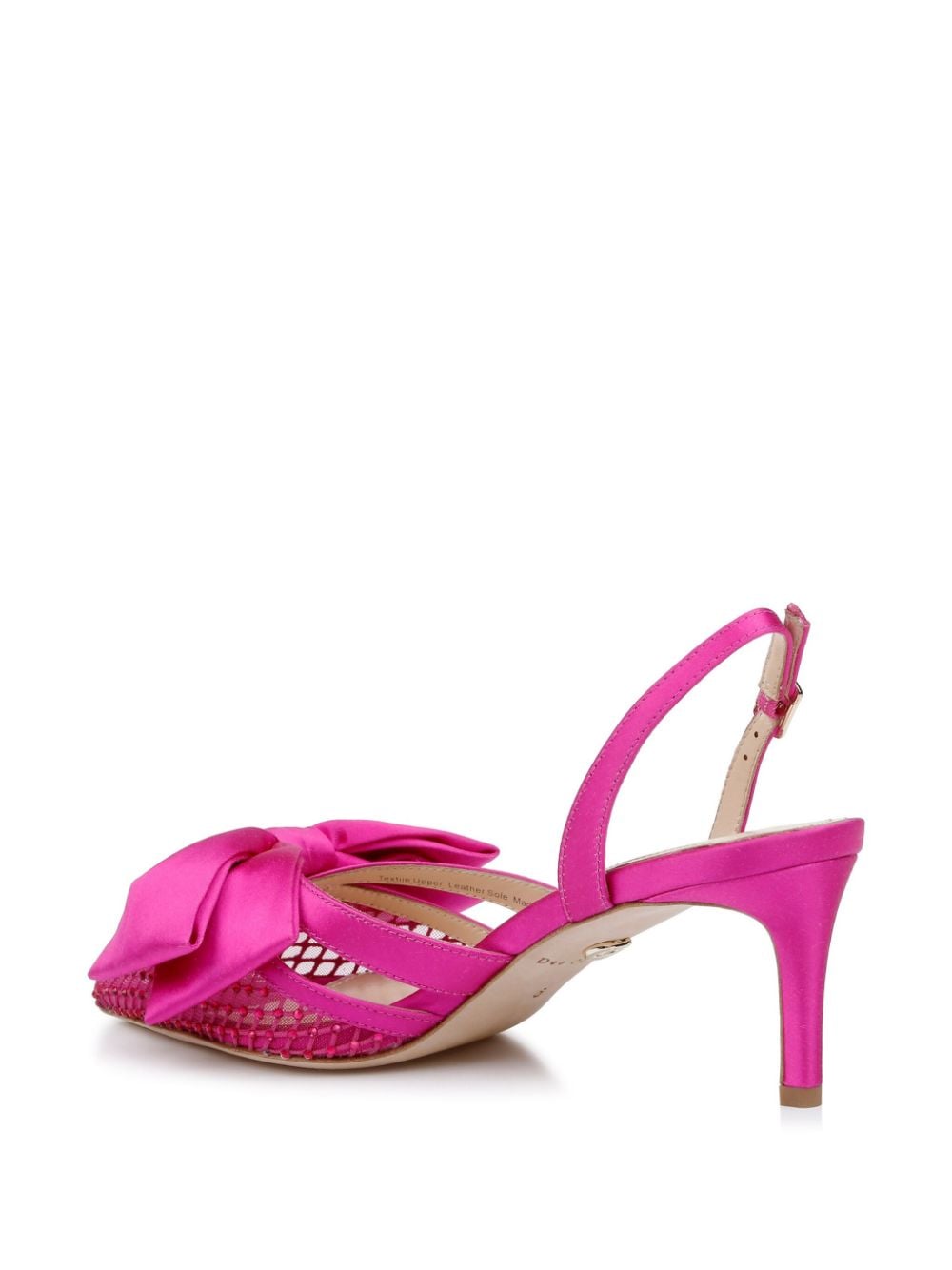 Shop Dee Ocleppo Brazil Satin Slingback Pumps In Pink