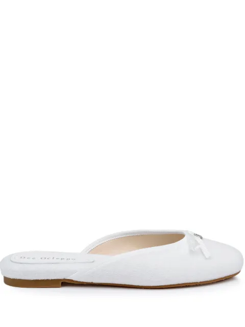 Dee Ocleppo Athens terry-cloth mules