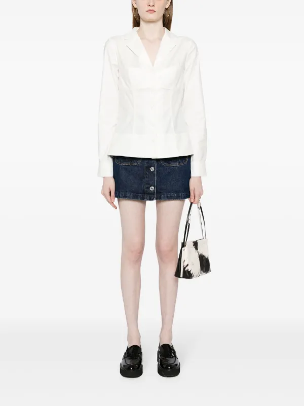 Reformation Macy ストレッチコットン シャツ - Farfetch 