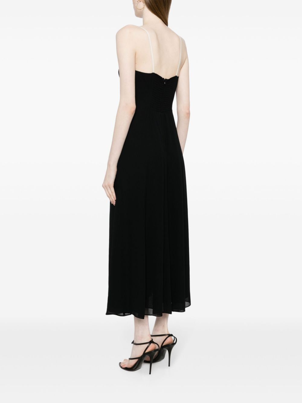 Shop Reformation Abrielle Maxi Dress In Black