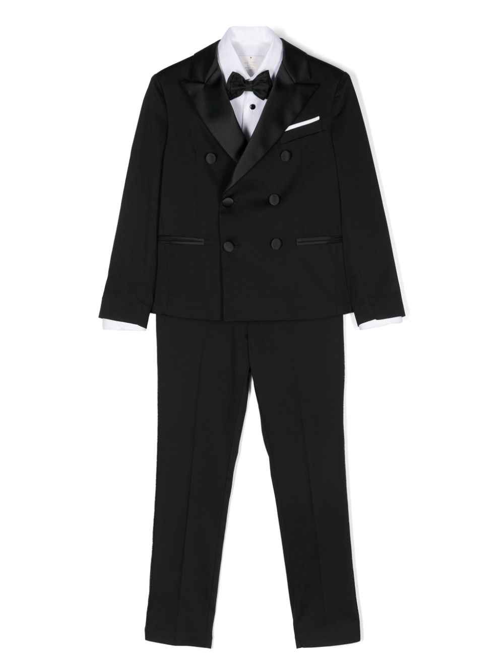 Colorichiari Kids' Three-piece Suit In Black