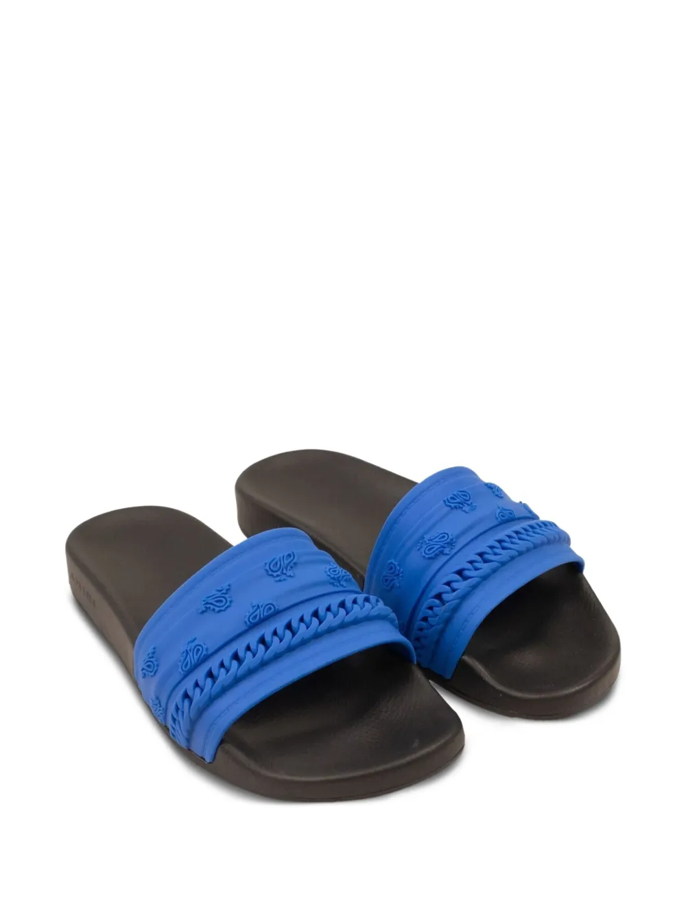 AMIRI Bandana Chain "Black/Blue" slides | Men | Image 2