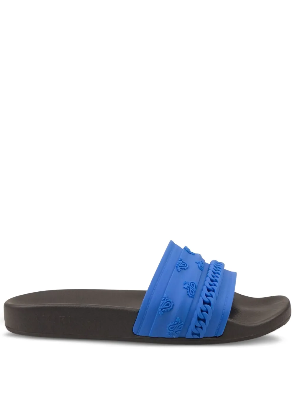 AMIRI Bandana Chain "Black/Blue" slides | Blue | Image 1