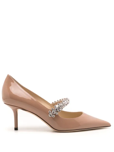 Jimmy Choo Bing 65mm leather pumps