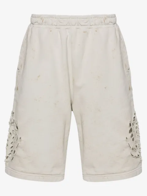 44 LABEL GROUP Trip distressed shorts