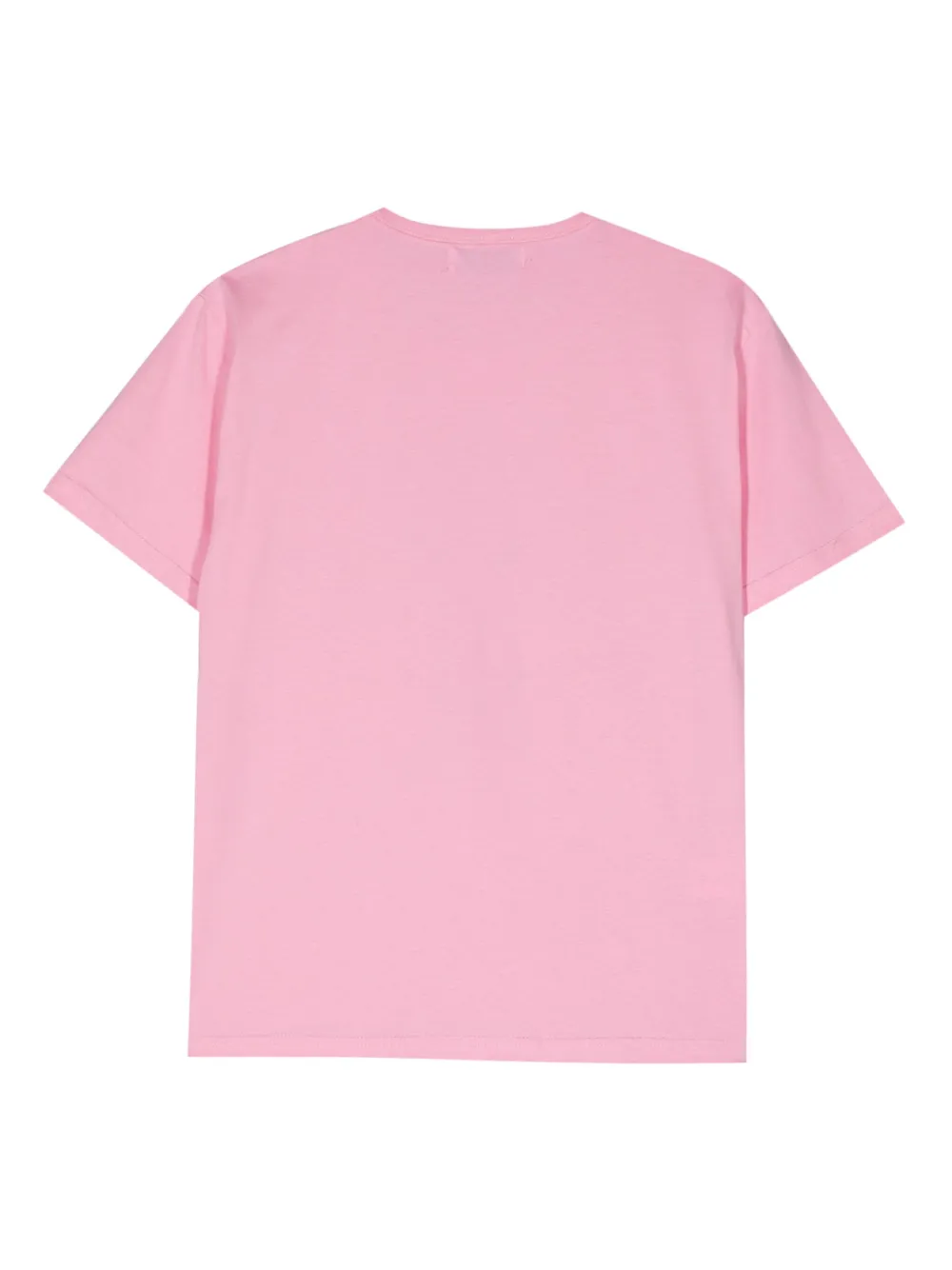 Shop Société Anonyme Logo-print Cotton T-shirt In Rosa