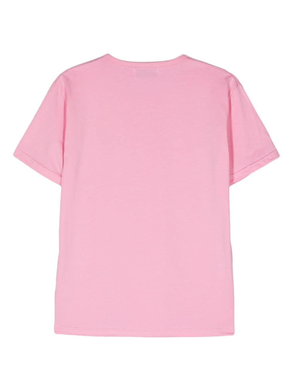 Société Anonyme Katoenen T-shirt met patch Roze